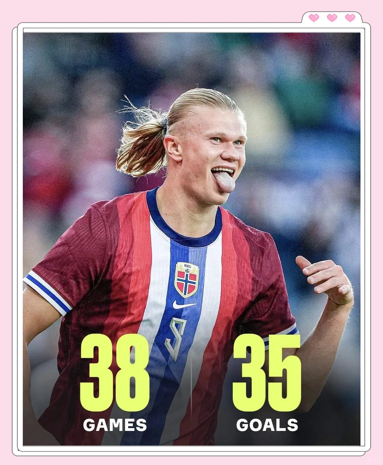 哈兰德连续五场比赛得分超过爆冷，美国队挑战极限！